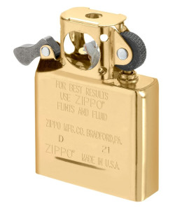 Klasiskais Ieliktnis ar dzeltenu liesmu Zippo šķiltavām, pīpēm, Gold Flashed