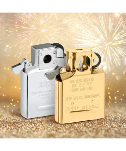 Klasiskais Ieliktnis ar dzeltenu liesmu Zippo šķiltavām, pīpēm, Gold Flashed Klasiskais Ieliktnis ar dzeltenu liesmu Zippo šķiltavām, pīpēm, Gold Flashed