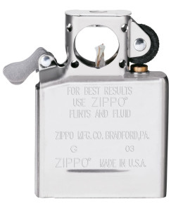 Klasiskais Ieliktnis ar dzeltenu liesmu Zippo šķiltavām, pīpēm, Stainless Steel