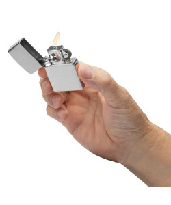 Klasiskais Ieliktnis ar dzeltenu liesmu Zippo šķiltavām, pīpēm, Stainless Steel