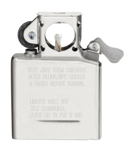 Klasiskais Ieliktnis ar dzeltenu liesmu Zippo šķiltavām, pīpēm, Stainless Steel