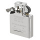 Klasiskais Ieliktnis ar dzeltenu liesmu Zippo šķiltavām, pīpēm, Stainless Steel