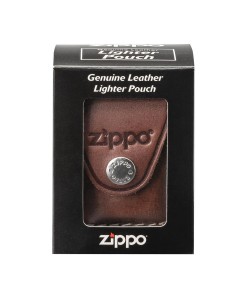 Кожаный чехол Zippo с петлёй