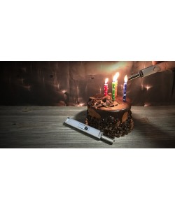 Zippo Brushed Chrome Candle Lighter