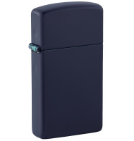 Zippo Lighter 1639 Slim® Navy Blue Matte Zippo Lighter 1639 Slim® Navy Blue Matte