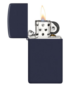 Zippo Lighter 1639 Slim® Navy Blue Matte Zippo Lighter 1639 Slim® Navy Blue Matte