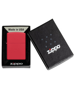 Зажигалка Zippo 233 Red Matte Зажигалка Zippo 233 Red Matte