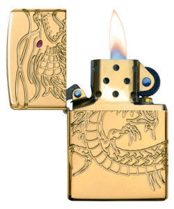 Зажигалка Zippo 29265 Armor® gold plated Asian Dragon Зажигалка Zippo 29265 Armor® gold plated Asian Dragon