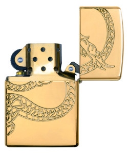 Зажигалка Zippo 29265 Armor® gold plated Asian Dragon Зажигалка Zippo 29265 Armor® gold plated Asian Dragon