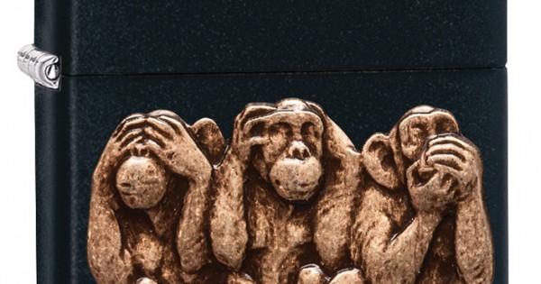 Zippo Lighter 29409 Three Monkeys - 29409