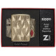 Zippo Lighter 29671 Armor®  Luxury Diamond Design  High Polish Gold Plated