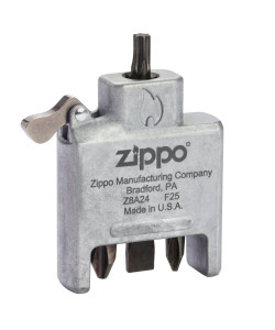 Zippo Bit Safe skrūvgriezis hromētā korpusā 40701