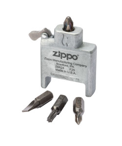 Zippo Bit Safe skrūvgriezis hromētā korpusā 40701