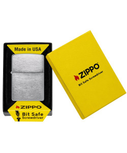 Zippo Bit Safe Screwdriver with Brushed Chrome Case 40702