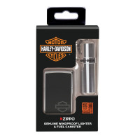 Zippo Harley-Davidson® Fuel Canister Gift Set 46131 Zippo Harley-Davidson® Fuel Canister Gift Set 46131