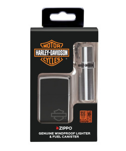 Zippo Harley-Davidson® Fuel Canister Gift Set 46131 Zippo Harley-Davidson® Fuel Canister Gift Set 46131