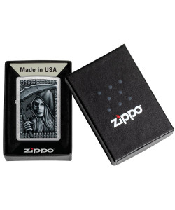 Зажигалка Zippo 46151 Grim Beauty Design Зажигалка Zippo 46151 Grim Beauty Design