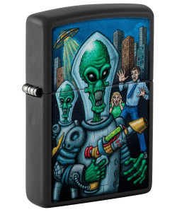 Zippo Lighter 46250 Alien Attack Design Zippo Lighter 46250 Alien Attack Design