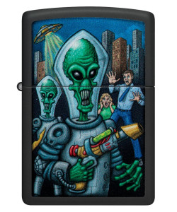 Zippo Lighter 46250 Alien Attack Design Zippo Lighter 46250 Alien Attack Design