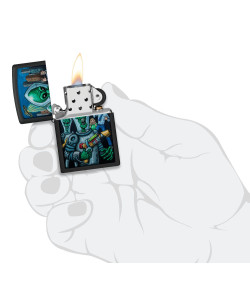 Zippo Lighter 46250 Alien Attack Design Zippo Lighter 46250 Alien Attack Design