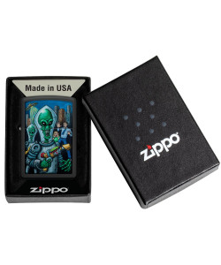 Zippo Lighter 46250 Alien Attack Design Zippo Lighter 46250 Alien Attack Design