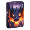 Zippo Lighter 46251 Glowing Dragon Design
