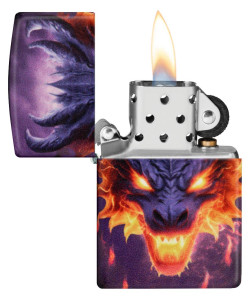 Zippo Lighter 46251 Glowing Dragon Design Zippo Lighter 46251 Glowing Dragon Design