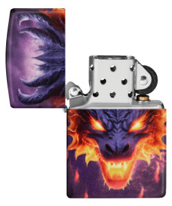 Zippo Lighter 46251 Glowing Dragon Design Zippo Lighter 46251 Glowing Dragon Design