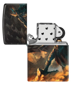 Zippo šķiltavas 46284 Knight and Dragon Design
