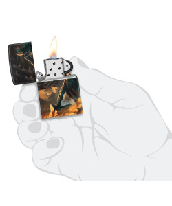 Zippo šķiltavas 46284 Knight and Dragon Design