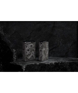 Zippo Lighter 46425 Skulls Design Zippo Lighter 46425 Skulls Design