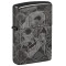 Zippo Lighter 46425 Skulls Design