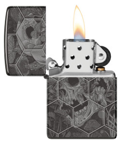 Zippo Lighter 46425 Skulls Design Zippo Lighter 46425 Skulls Design