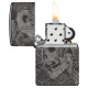 Zippo Lighter 46425 Skulls Design Zippo Lighter 46425 Skulls Design