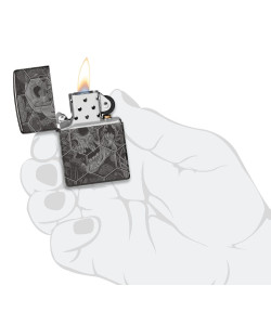 Zippo Lighter 46425 Skulls Design Zippo Lighter 46425 Skulls Design