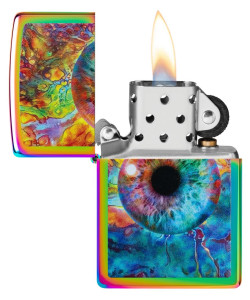 Zippo šķiltavas 46431 Spacey Eye Design Zippo šķiltavas 46431 Spacey Eye Design