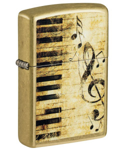 Zippo šķiltavas 46712 Piano and Notes Design Zippo šķiltavas 46712 Piano and Notes Design