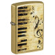 Zippo Lighter 46712 Piano and Notes Design