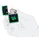 Zippo Lighter 46721 Lucky Cat Clover Design