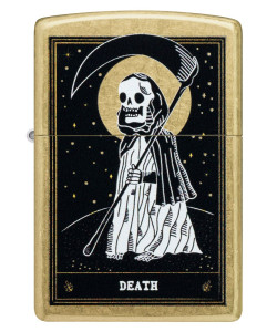 Зажигалка Zippo 46722 Death Card Design Зажигалка Zippo 46722 Death Card Design