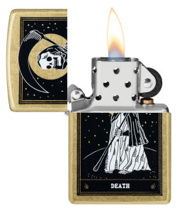 Зажигалка Zippo 46722 Death Card Design Зажигалка Zippo 46722 Death Card Design