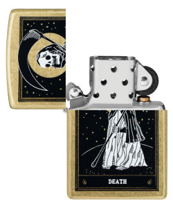 Зажигалка Zippo 46722 Death Card Design Зажигалка Zippo 46722 Death Card Design