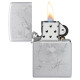 Zippo Lighter 46724 Atomic Cosmos Design