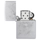 Zippo Lighter 46724 Atomic Cosmos Design
