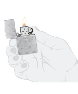 Zippo Lighter 46724 Atomic Cosmos Design