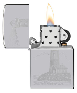 Zippo Lighter 46725 Lighthouse Design Zippo Lighter 46725 Lighthouse Design