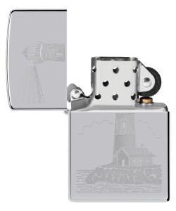 Zippo Lighter 46725 Lighthouse Design Zippo Lighter 46725 Lighthouse Design