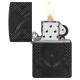 Zippo Lighter 46775 Armor® Zippo Flame Design