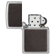 Zippo Lighter 46782 Brown Leather Emblem