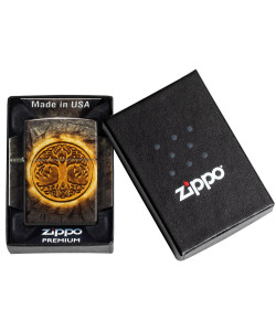 Zippo Lighter 46815 Gleaming Tree of Life Design Zippo Lighter 46815 Gleaming Tree of Life Design